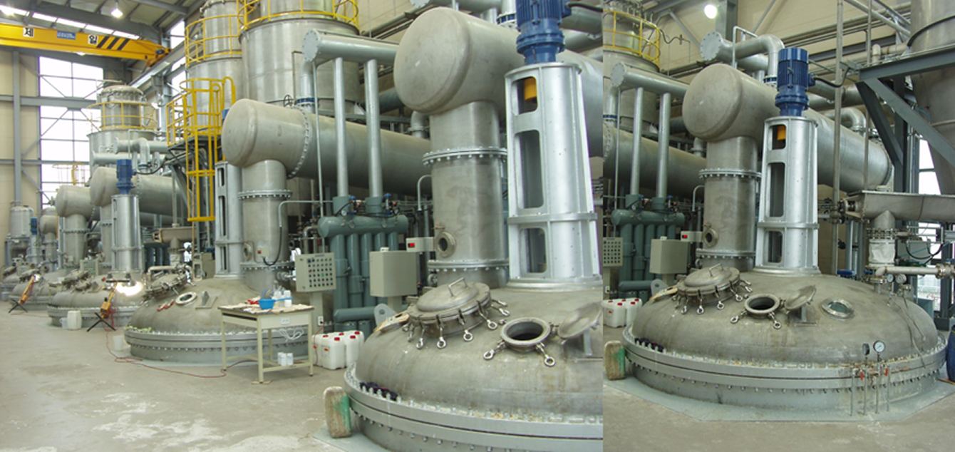 UF & MF RESIN REACTOR / Capacity